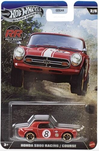 Hot Wheels Silver Series Rally Racers Honda S800 JKX62