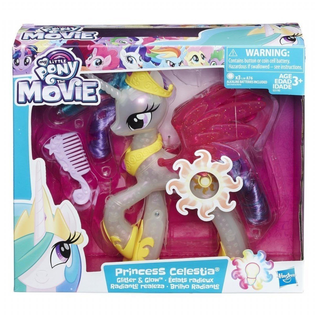 MY LİTTLE PONY PRENSES CELESTIA İŞIKLI FİGÜR