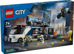LEGO City Polis Mobil Suç Laboratuvarı Kamyonu 60418