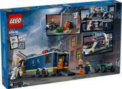 LEGO City Polis Mobil Suç Laboratuvarı Kamyonu 60418