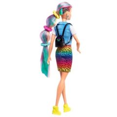 BARBİE LEOPAR DESENLİ SAÇLAR  BEBEĞİ GRN81