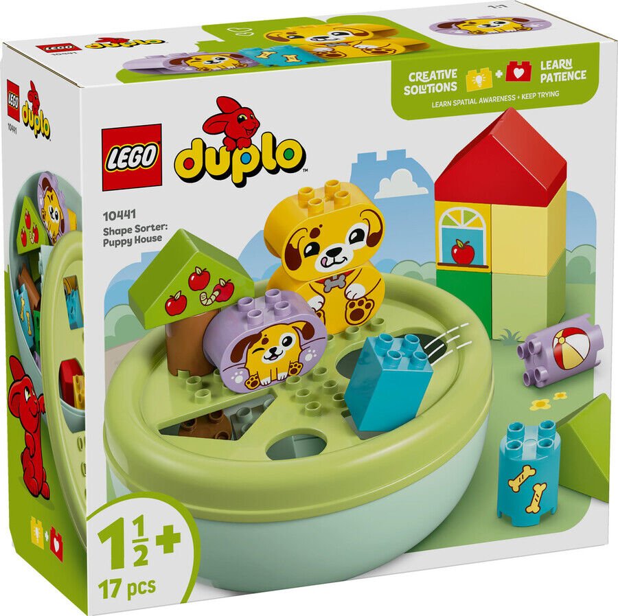 LEGO DUPLO Şekil Ayırıcı Köpek Evi 10441