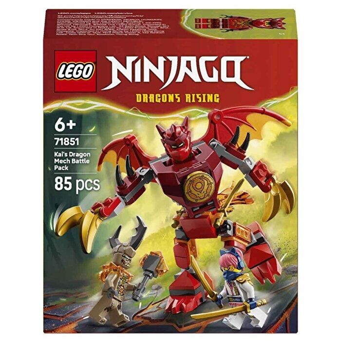 LEGO NINJAGO Kai’nin Ejderha Robotu Savaş Paketi 71851