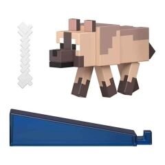 Minecraft Redstone Charged Chestnut Wolf JJR90