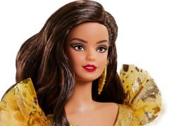 Barbie 2020 Esmer Mutlu Yıllar Bebeği GHT56