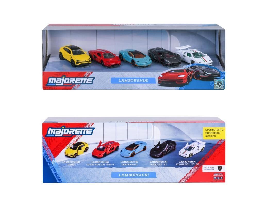 Majorette Lamborghini 5'li Araba Seti 8502105001