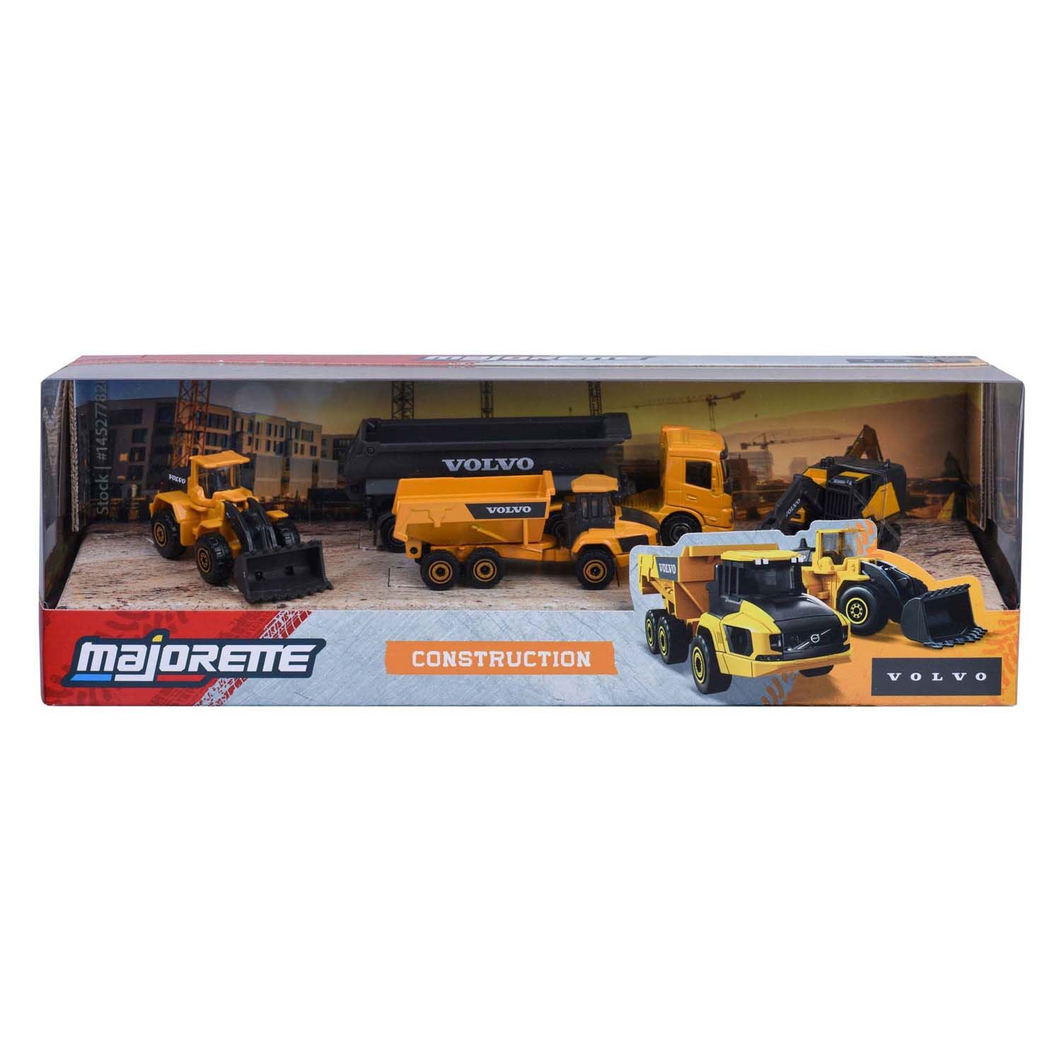 Majorette Volvo İnşaat Araçları 4'lü Set 8503105000