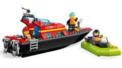 LEGO City İtfaiye Kurtarma Teknesi 60373