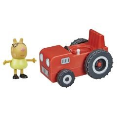 Peppa Pig Tekli Figür ve Traktör F4391