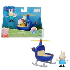 Peppa Pig Tekli Figür ve Helikopter F2742