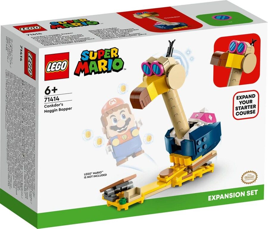 LEGO  Super  Mario  Conkdor'un Kafa Tokmağı Ek Macera Seti 71414