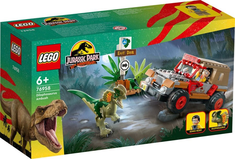 LEGO Jurassic World Dilophosaurus Pususu 76958