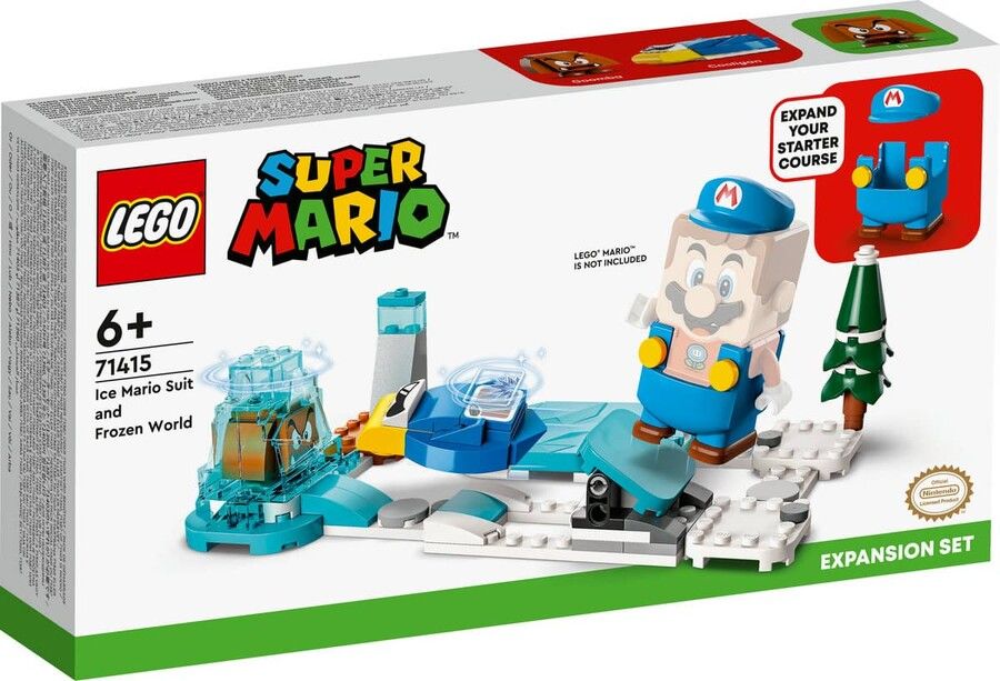 LEGO Super Mario Ice Mario Kostümü ve Donmuş Dünya Ek Macera Seti 71415