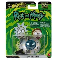 Hot Wheels 2026 Premium Pop Culture Rick and Morty Rick`s Ship / Bateau JHW95