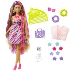 Barbie Upuzun Muhteşem Saçlı Bebekler HCM89