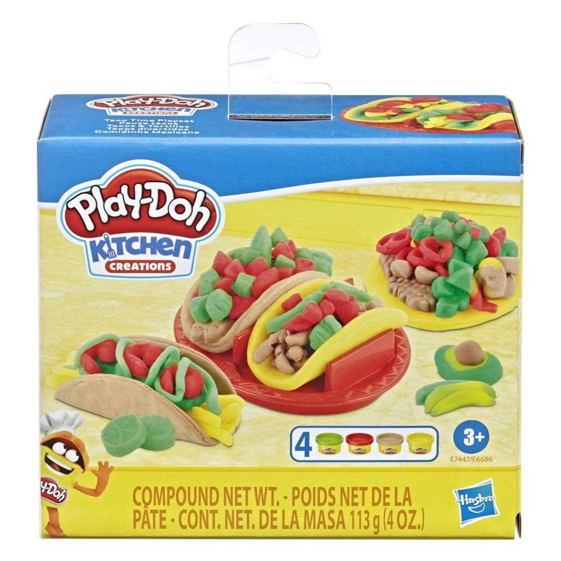 PLAY-DOH KİTCHEN CREATİONS ŞEFİN MUTFAĞI TACO ZAMA