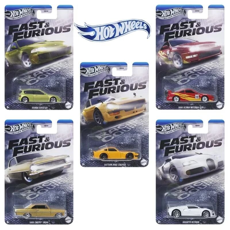 Hot Wheels Fast & Furious Temalı Arabalar HNR88 5'Li Set