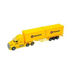 Maxx Wheels Sesli ve Işıklı Tır Konteyner 1:50
