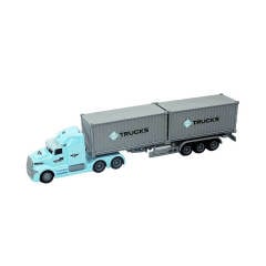 Maxx Wheels Sesli ve Işıklı Tır Konteyner 1:50