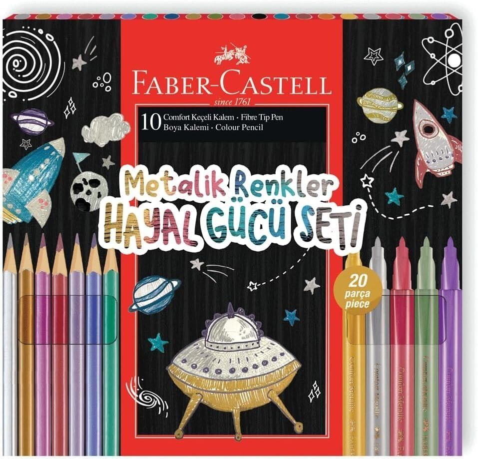FABER CASTEL HAYAL GÜCÜ SETİ UZAY 20'Lİ