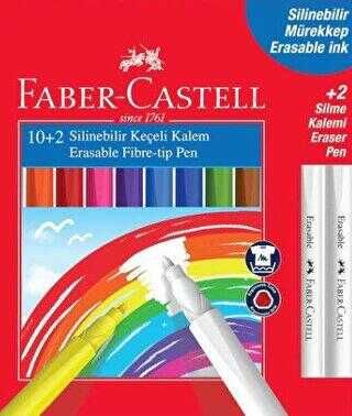 FABER CASTELL 10+2 SİLİNEBİLİR KEÇELİ KALEM