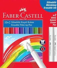 FABER CASTELL 10+2 SİLİNEBİLİR KEÇELİ KALEM
