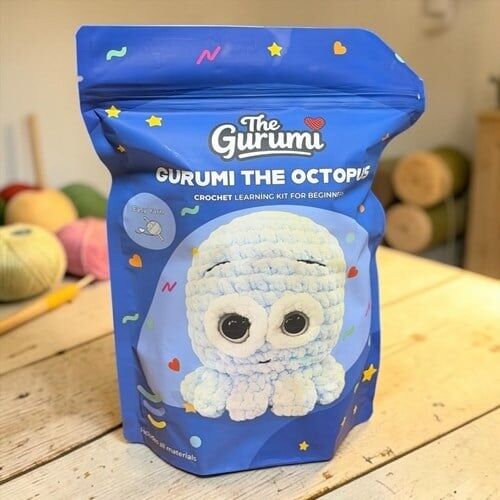 THE GURUMİ AHTAPOT ÖRGÜ ÖĞRENME KİTİ TG001
