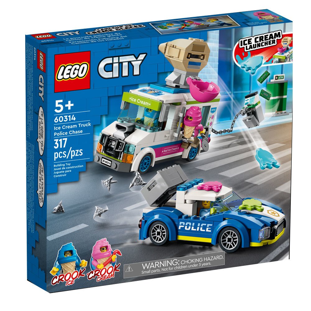 LEGO City Dondurma Kamyonu Polis Takibi 60314