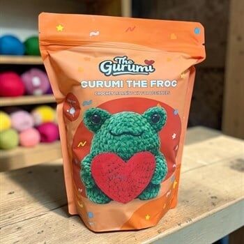 THE GURUMİ KURBAĞA  ÖRGÜ ÖĞRENME KİTİ TG004