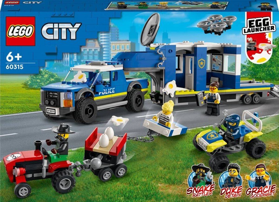 LEGO City Polis Mobil Komuta Kamyonu 60315