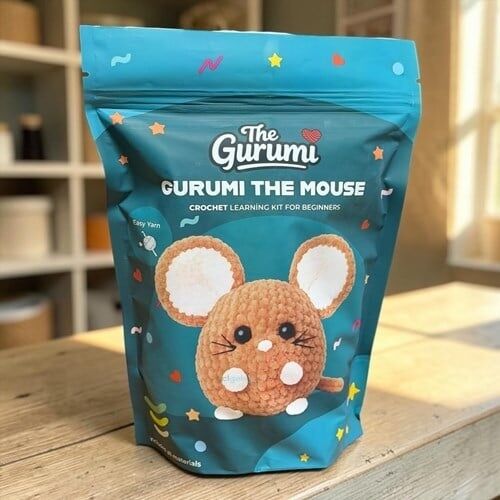 THE GURUMİ FARE ÖRGÜ ÖĞRENME KİTİ TG008
