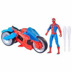 Spiderman Web Blast Cycle Figür ve Araç Seti F6899