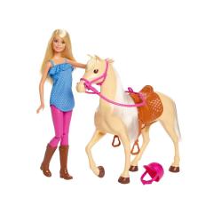 Barbie Bebek ve Güzel Atı Oyun Seti FXH13