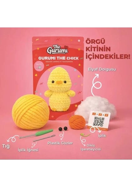 THE GURUMİ CİVCİV ÖRGÜ ÖĞRENME KİTİ TG002