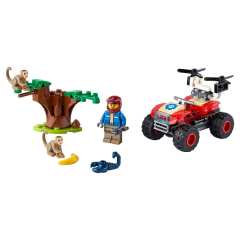 LEGO City Stunt Vahşi Hayvan Kurtarma ATV’si 60300