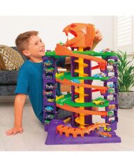 Sunman Teamsterz Sesli ve Işıklı Kobra 35 Araçlı 3 Katlı Pist Set