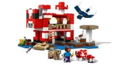 LEGO Minecraft Mooshroom Evi Çocuklar için Ada Oyuncağı 21270