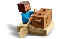 LEGO Minecraft Mooshroom Evi Çocuklar için Ada Oyuncağı 21270