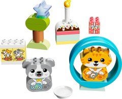 LEGO DUPLO SESLİ İLK YAVRU KÖPEĞİM VE YAVRU KEDİM 10977