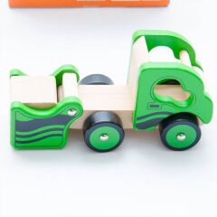 VİGA TOYS AHŞAP DAMPERLİ KAMYON