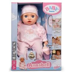 BABY BORN SESLİ ve HAREKETLİ ANNABELL BEBEK 43 CM.