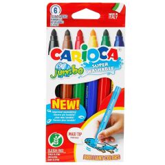 CARİOCA KEÇELİ KALEM 6'LI 40568