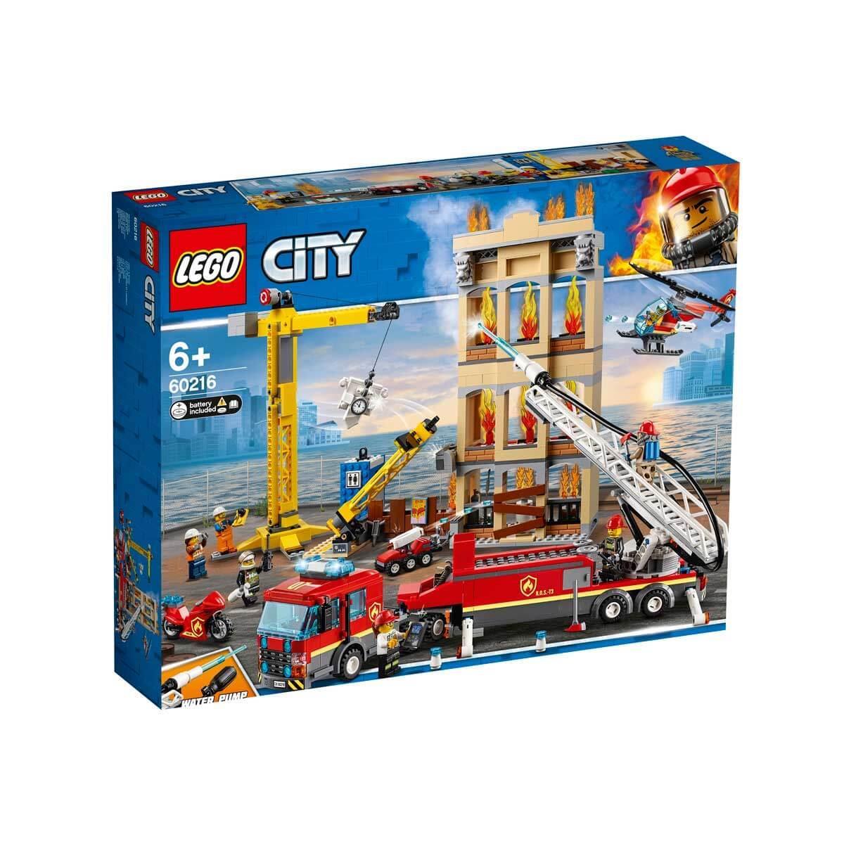 LEGO City Fire Şehir Merkezi İtfaiyesi 60216