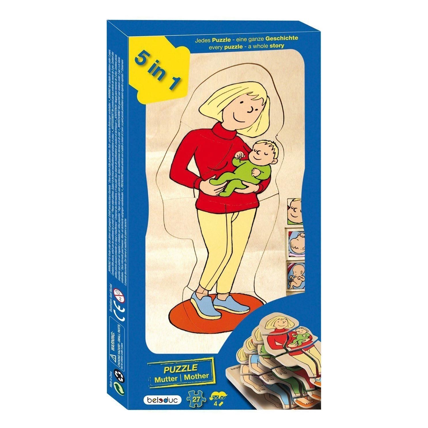 BELEDUC KATLI PUZZLE ANNE 5 İN 1