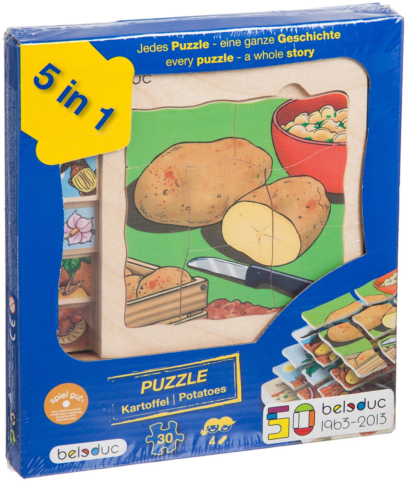 BELEDUC KATLI PUZZLE PATATES 5 İN 1