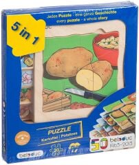 BELEDUC KATLI PUZZLE PATATES 5 İN 1