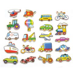 VİGA TOYS AHŞAP MANYETİK TAŞITLAR