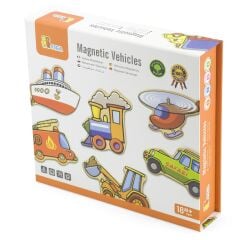 VİGA TOYS AHŞAP MANYETİK TAŞITLAR