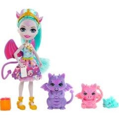 ENCHANTİMALS AİLE SERİLERİ OYUN SETİ DEANNA DRAGON