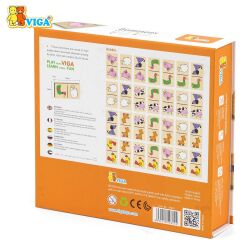 VİGA TOYS AHŞAP DOMİNO HAYVANLAR